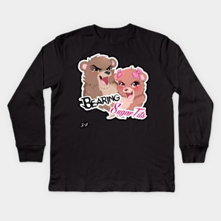 Bearing & Sugartits Kids Long Sleeve T-Shirt